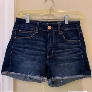 American Eagle High-rise Jean Shortie Size 6